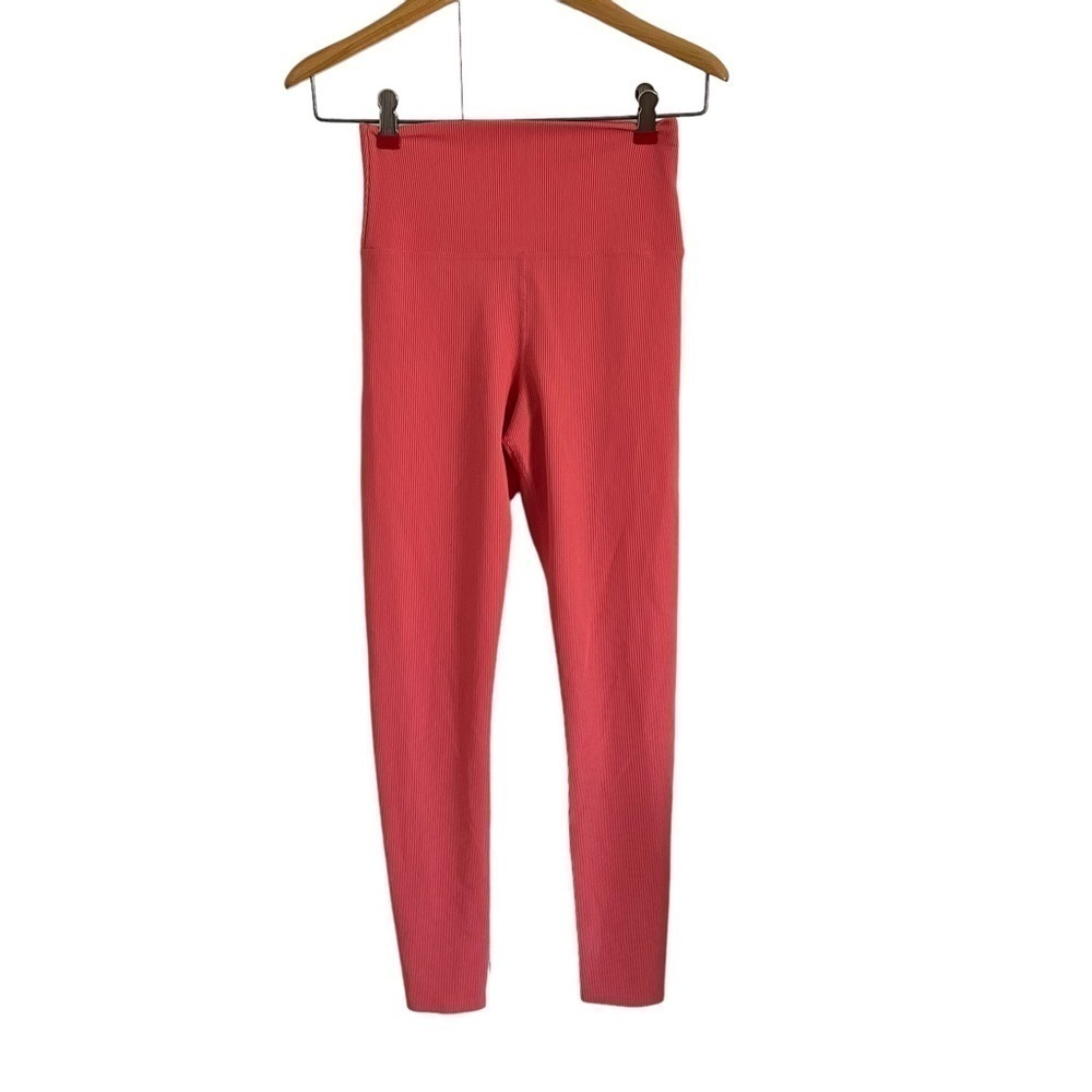 BEACH RIOT x REVOLVE Ayla Ribbed Coral Leggings - Picture 3 of 9